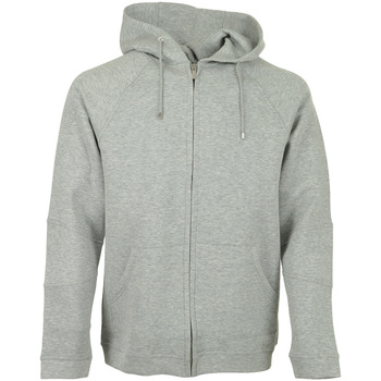 Textil Homem Sweats Hamilton And Hare Lux Spacer Hooded Jacket Cinza