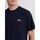 Textil T-shirts e Pólos Franklin & Marshall JM3110.1009P01 PATCH PENNANT-219 Azul