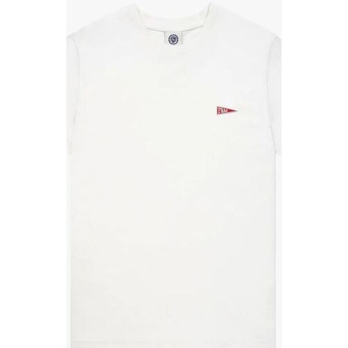 Textil T-shirts e Pólos Selecione um tamanho antes de adicionar o produto aos seus favoritos JM3110.1009P01 PATCH PENNANT-011 Branco
