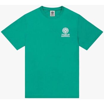 Textil T-shirts e Pólos Franklin & Marshall JM3012.1000P01-108 Verde