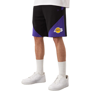 Textil Homem Calças Blazs New-Era NBA Team Los Angeles Lakers Short Preto
