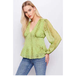 Textil Mulher camisas Gaudi 311BD45004-315006-01-4-1 Verde