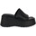 Sapatos Mulher Chinelos Windsor Smith CANDY BLACK LEATHER Preto