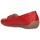 Sapatos Mulher Escarpim Fluchos 804 FLOTER ROJO Mujer Rojo Vermelho