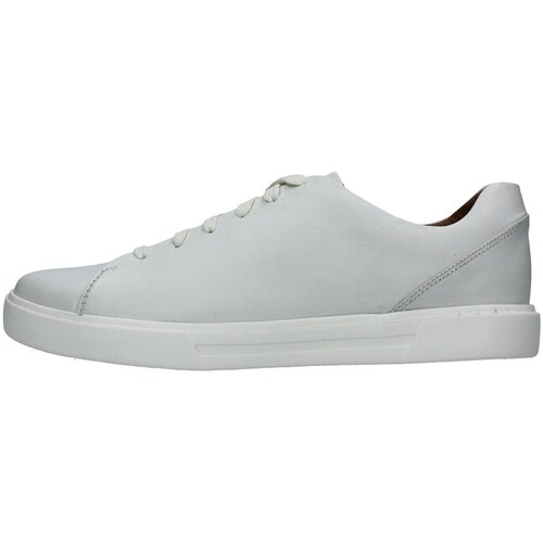 Sapatos Homem Sapatilhas Clarks 140164 Branco