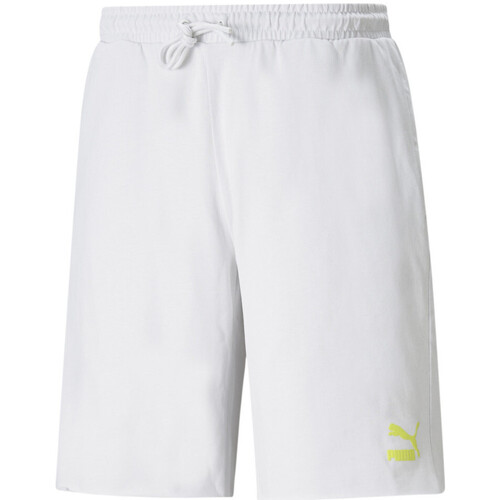 Textil Homem Shorts / Bermudas Puma  Branco