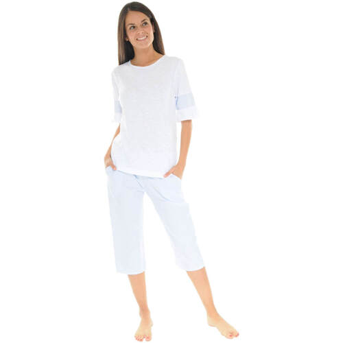Textil Mulher Pijamas / Camisas de dormir Pilus YSABEL Branco