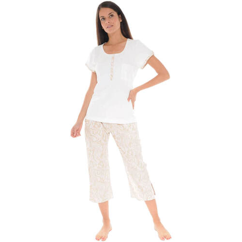 Textil Mulher Pijamas / Camisas de dormir Pilus YLEANA Bege