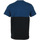 Textil Homem T-Shirt mangas curtas Fred Perry Branded Colour Block T-Shirt Azul