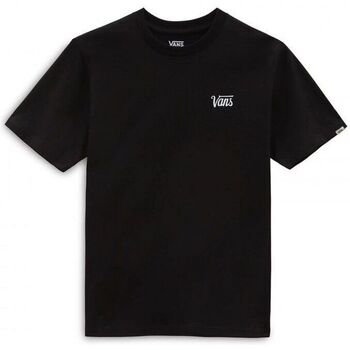 Textil Homem Left Chest Logo Shirt Vans VN0A7Y3S MINI SCRIPT-BLK BLACK Preto