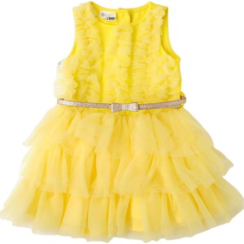 Textil Rapariga Vestidos compridos Ido 46311 Amarelo