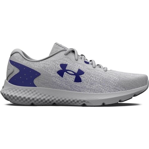 Sapatos Homem Sapatilhas Under ARMOUR stealth Charged Rogue 3 Knit Cinza