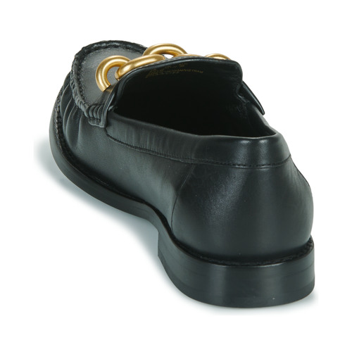 Coach JESS LEATHER LOAFER Preto / Ouro