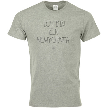 Textil Homem T-Shirt mangas curtas Civissum Ich Bin Ein Newyorker Tee Cinza
