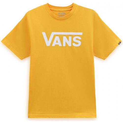 Textil Criança T-shirts e Pólos Vans classic boys Amarelo