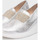 Sapatos Mulher Mocassins Wonders MOCASSINOS  BONE G-6605 Prata