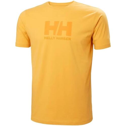 Textil Homem T-Shirt mangas curtas Helly Hansen  Amarelo
