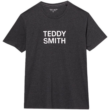 Textil Homem Stretch Long Sleeve Sport Shirt Teddy Smith  Cinza