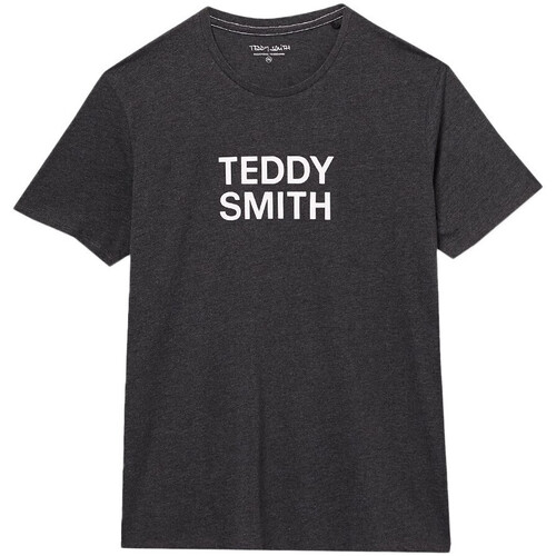 Textil Homem T-Shirt mangas curtas Teddy Smith  Cinza