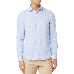 Textil Homem Camisas mangas comprida Calvin Klein ROHDE JEANS 39000-26503 Azul