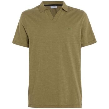 Textil Homem T-shirts e Pólos Calvin Klein Jeans 39003-26509 Verde