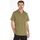 Textil Homem T-shirts e Pólos Calvin Klein Jeans K10K111335 Verde