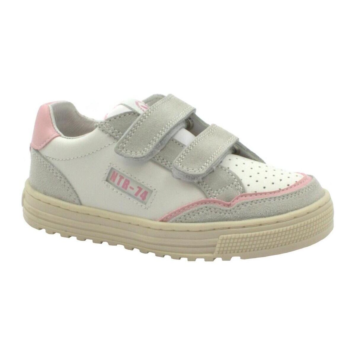 Sapatos Criança Sapatilhas Naturino NAT-E23-17513-WP-b Branco