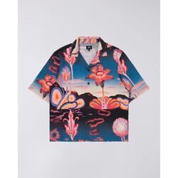 Textil Homem Camisas mangas comprida Edwin I031852.08.67 HANA NO SHITA-MULTICOLOR multicolore