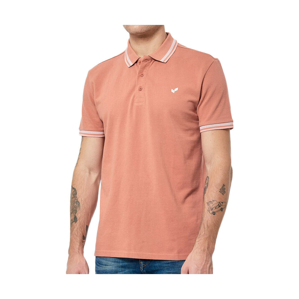 Textil Homem T-shirts e Pólos Kaporal  Rosa