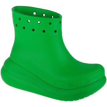 Sapatos Mulher Botas de borracha Chai Crocs Classic Crush Rain Boot Verde
