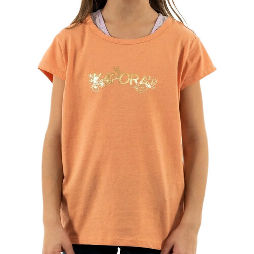 Textil Rapariga T-shirts e Pólos Kaporal  Laranja