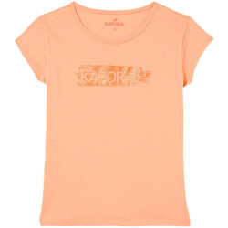 Textil Rapariga T-shirts e Pólos Kaporal  Rosa
