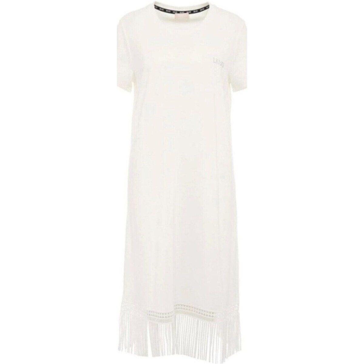Textil Mulher Vestidos compridos Liu Jo TA3153J5942 Branco