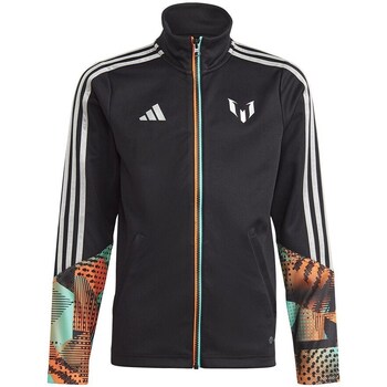 Textil Rapaz Sweats adidas Originals Messi Training Jacket JR Preto