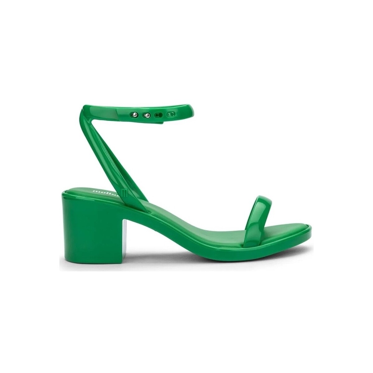 Sapatos Mulher Sandálias Melissa Sandálias Shiny Heel II AD - Green Verde