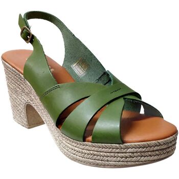 Sapatos Mulher Sandálias Elue par nous Neffraction Verde
