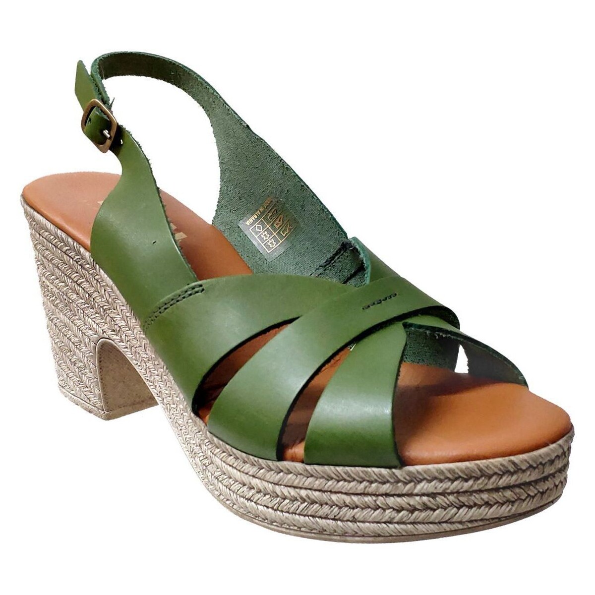 Sapatos Mulher Sandálias Mesas de apoio Neffraction Verde