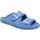 Sapatos Mulher Chinelos Guardanapo de mesa Neluder Azul