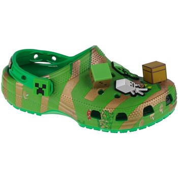 Sapatos Criança Sapatos & Richelieu Crocs Elevated Minecraft Classic Verde