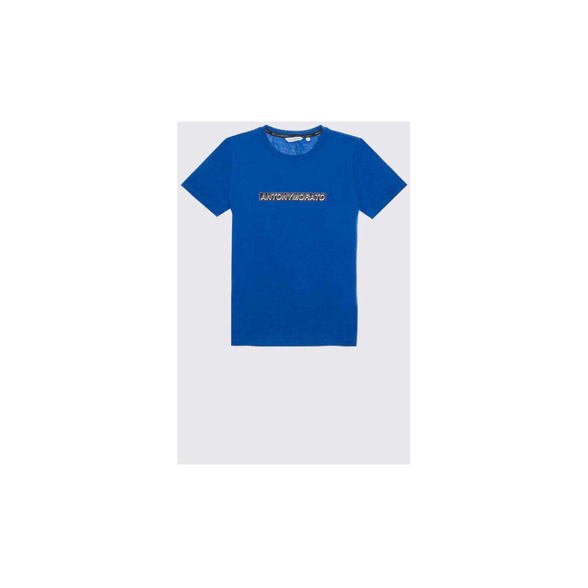 Textil Rapaz T-shirts e Pólos Antony Morato MKKS00603-FA100144-7081-3-19 Azul