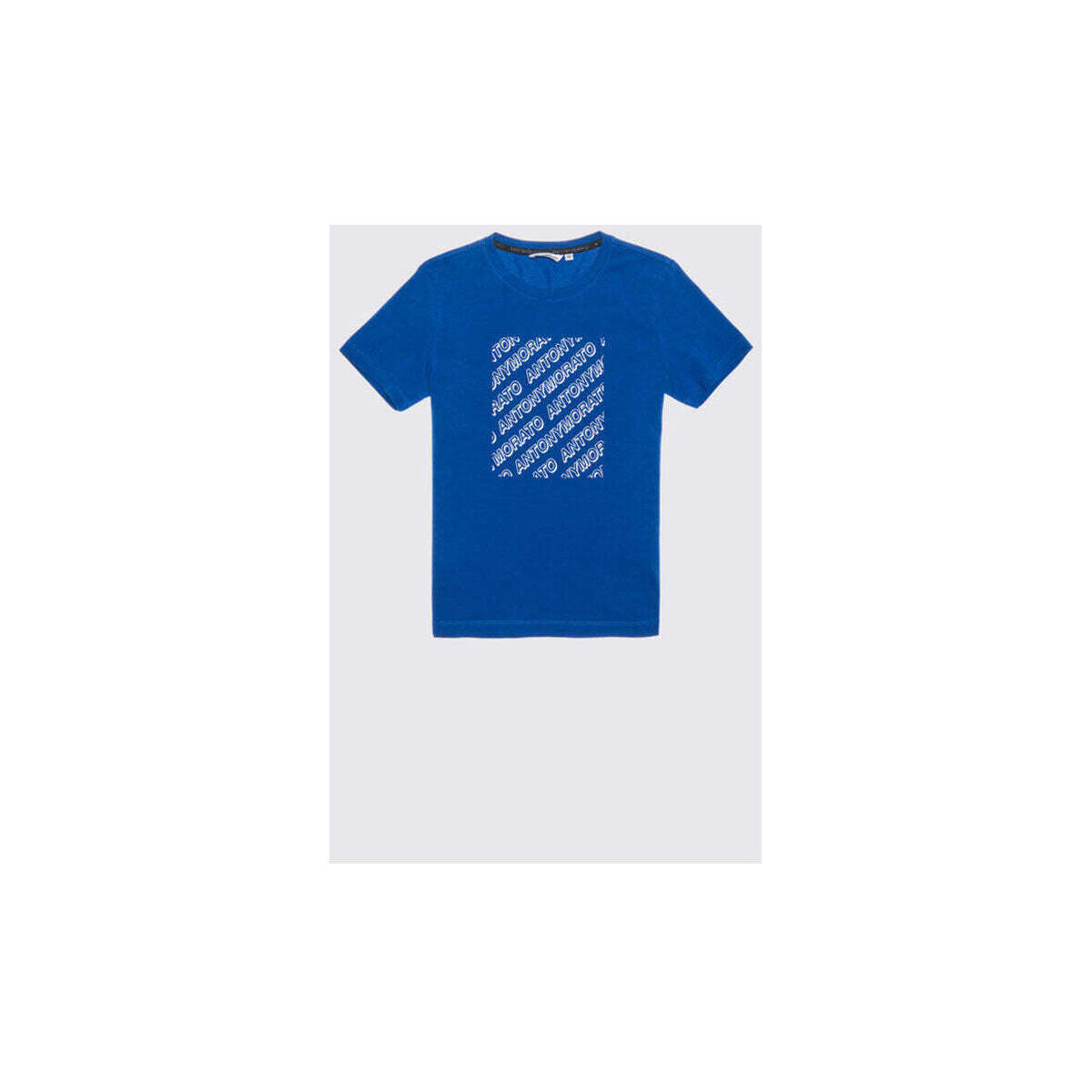 Textil Rapaz T-shirts e Pólos Antony Morato MKKS00610-FA120001-7081-3-19 Azul