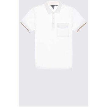 Textil Rapaz T-shirts e Pólos Antony Morato MKKS00620-FA100083-1011-1-19 Branco