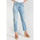 Textil Mulher Calças de ganga urtvättade slitna jeans Jeans mom 400/17, 7/8 Azul