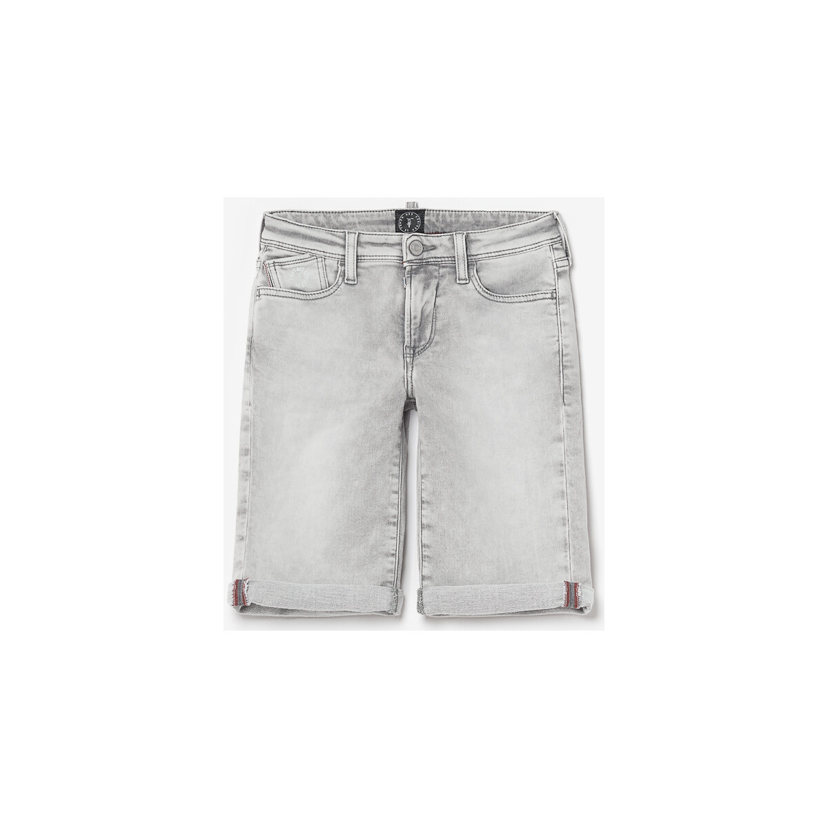 Textil Rapaz Shorts / Bermudas Le Temps des Cerises Bermudas calções em ganga JOGG Cinza