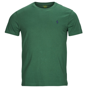 Textil Homem T-Shirt mangas curtas T-shirt a stampa floreale in jersey stretch T-SHIRT AJUSTE EN COTON Verde