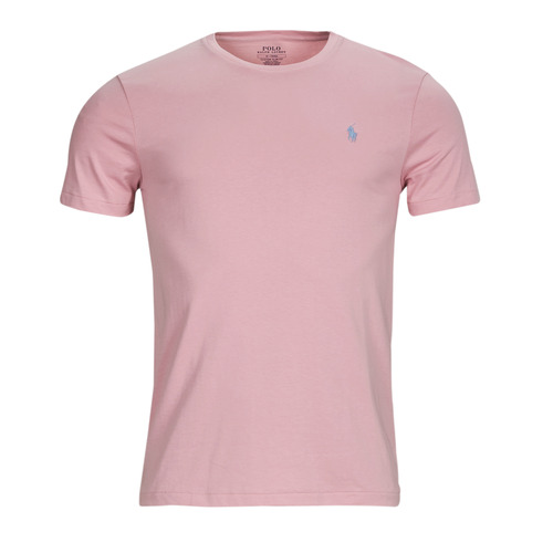 Textil Homem Regular Fit LS Shirt Polo Ralph Lauren T-SHIRT AJUSTE EN COTON Rosa