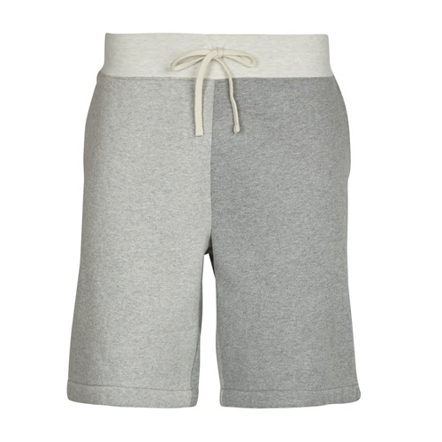Textil Homem Shorts / Bermudas Bolsa de ombro SHORT EN MOLLETON COLOBLOCK Cinza