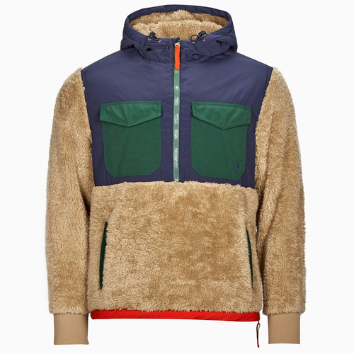 Textil Homem Casaco polar Outono / Inverno POLAIRE SHERPA ENFILABLE Camel / Multicolor