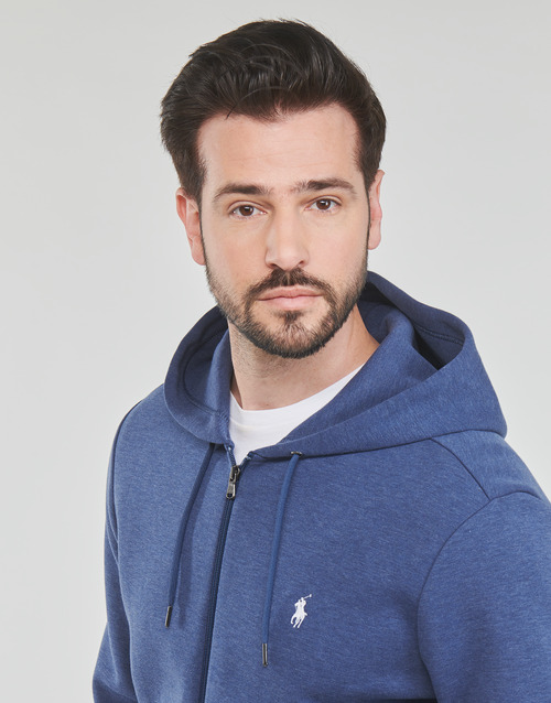 Polo Ralph Lauren SWEATSHIRT ZIPPE EN DOUBLE KNIT TECH Azul