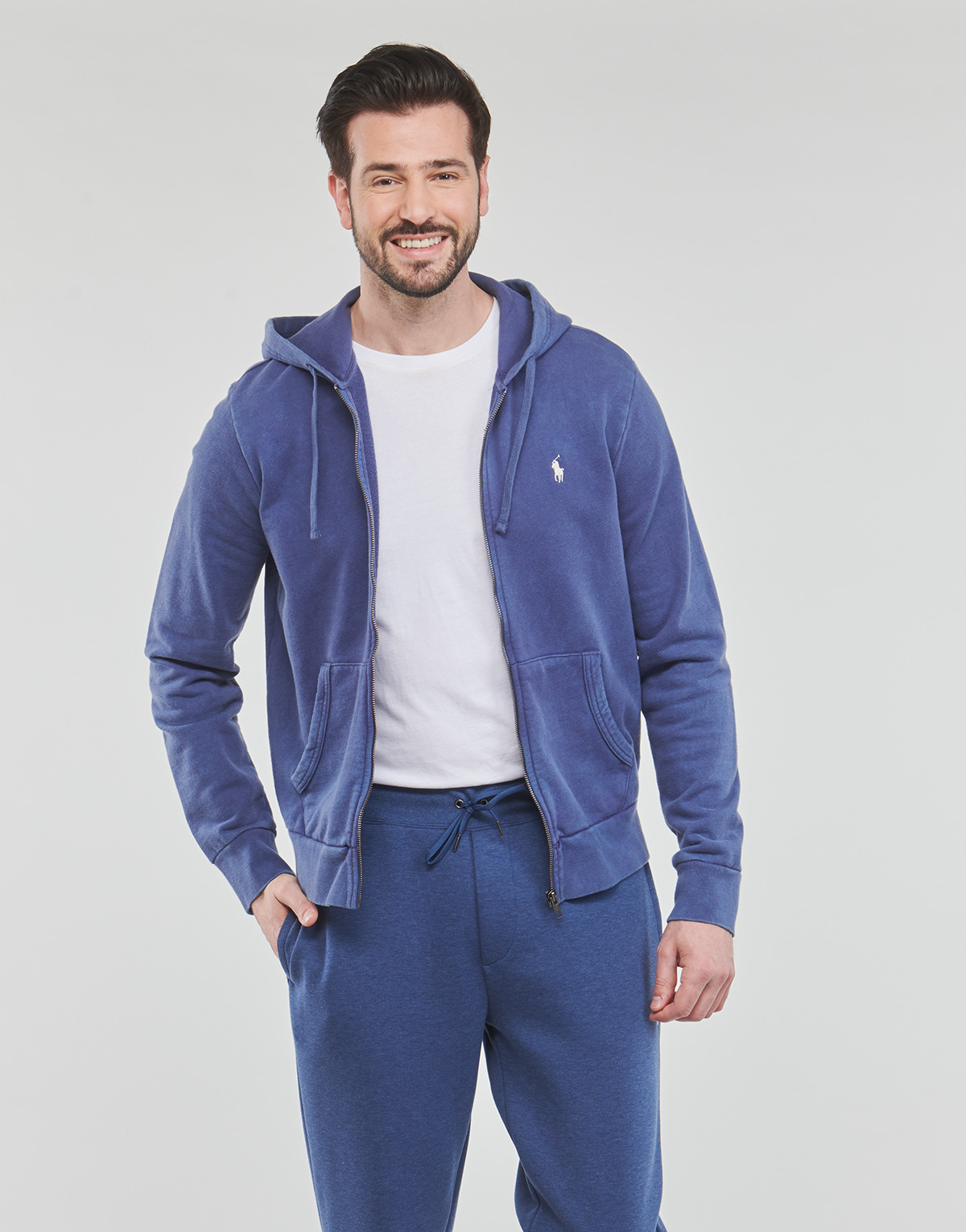 Textil Homem Sweats Polo Ralph Lauren SWEATSHORT MOLLETON DYE Azul